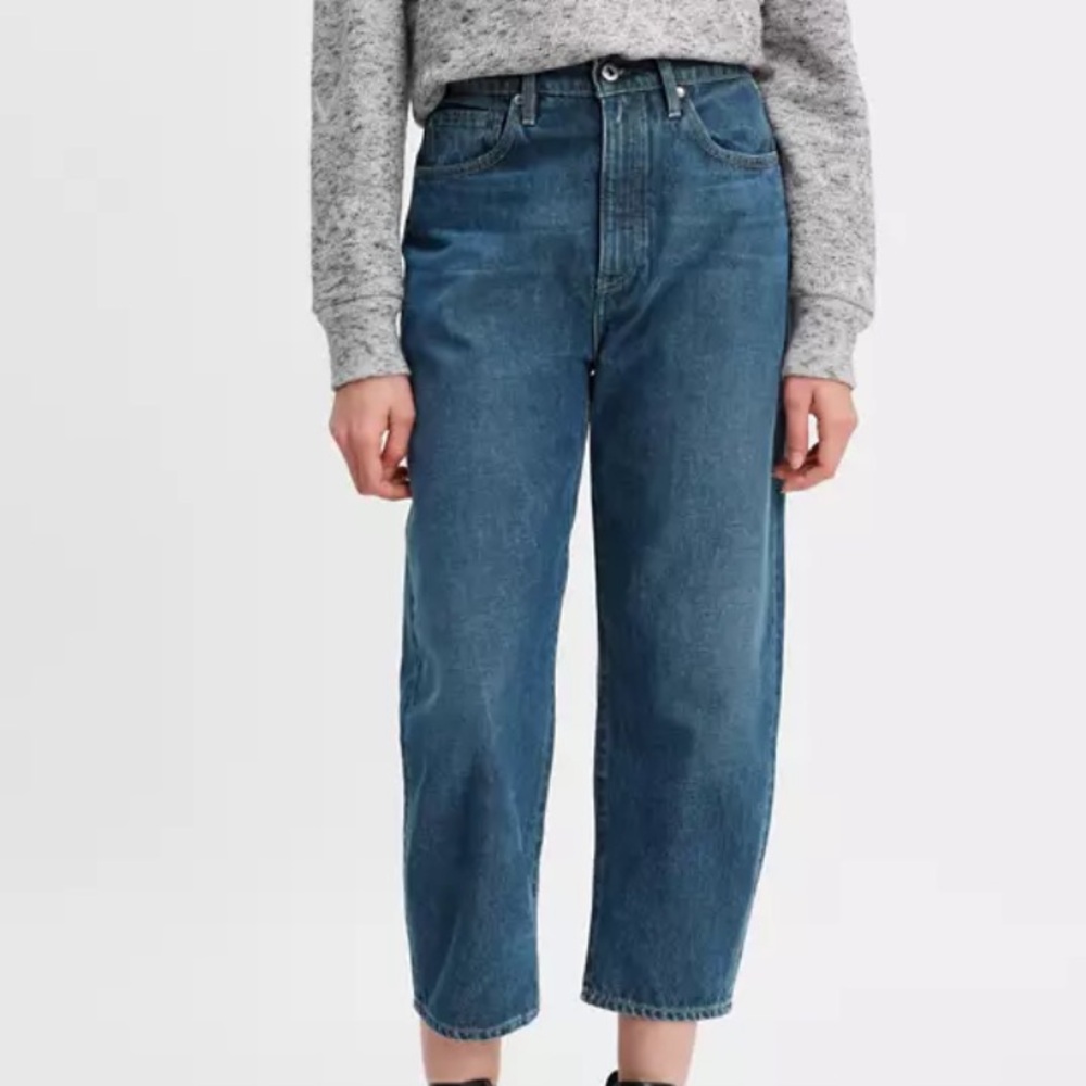 Levi's made and crafted barrel jeans tequila blue